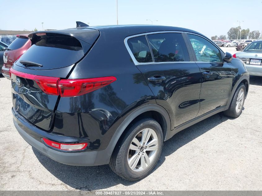 2018 Kia Sportage Lx VIN: KNDPM3ACXJ7422847 Lot: 39457827