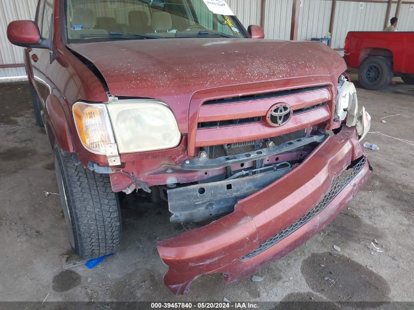 2005 Toyota Tundra Limited V8 VIN: 5TBET38115S481501 Lot: 39457840