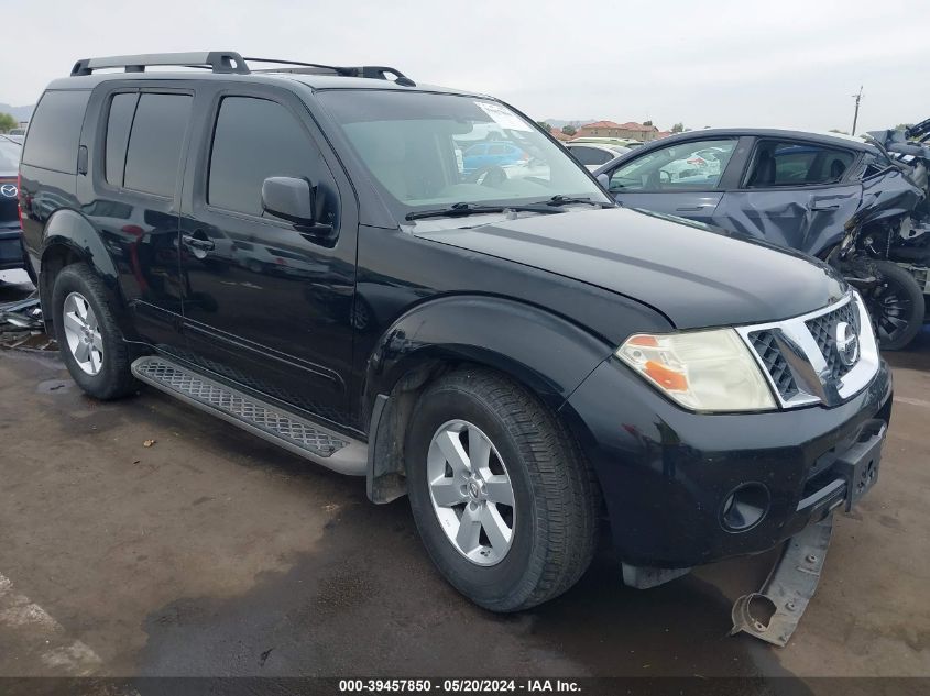 2008 Nissan Pathfinder Se VIN: 5N1AR18U08C626922 Lot: 39457850