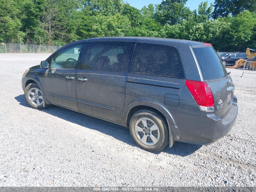 5N1BV28U67N111514 2007 Nissan Quest 3.5