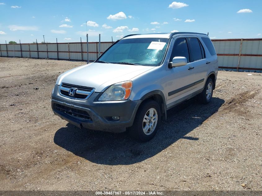 2002 Honda Cr-V Ex VIN: JHLRD77832C043171 Lot: 39457867