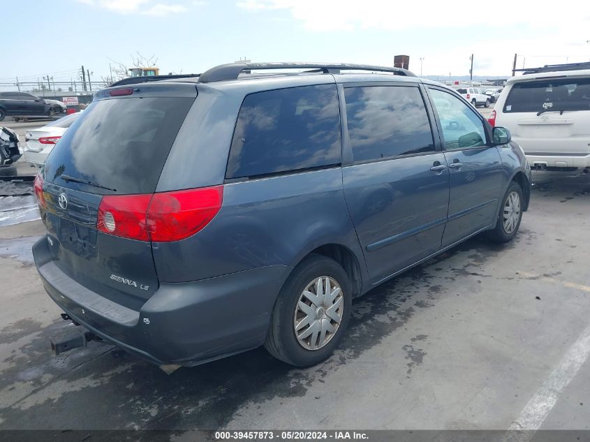 2006 Toyota Sienna Le VIN: 5TDZA23C56S584844 Lot: 39457873