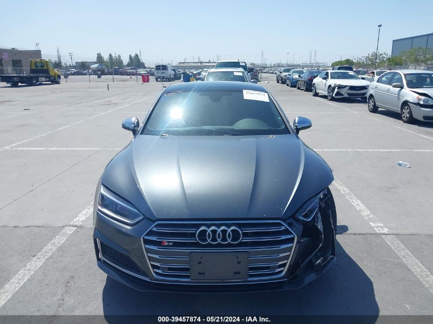 2018 Audi S5 3.0T Premium Plus VIN: WAUB4CF5XJA009217 Lot: 39457874