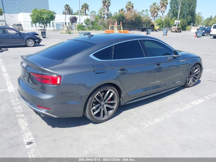 2018 Audi S5 3.0T Premium Plus VIN: WAUB4CF5XJA009217 Lot: 39457874