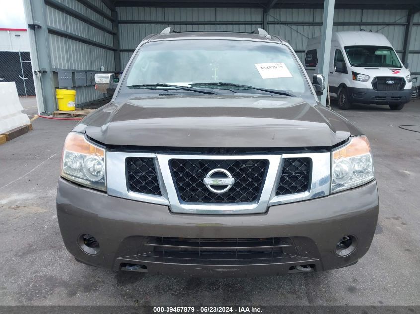 2014 Nissan Armada Platinum/Sl/Sv VIN: 5N1BA0NF3EN611813 Lot: 39457879