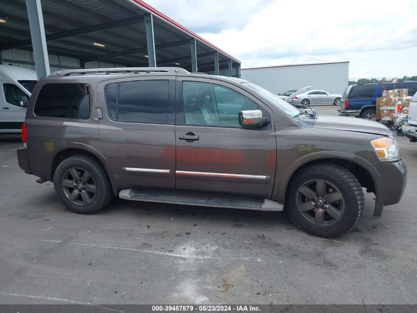 2014 Nissan Armada Platinum/Sl/Sv VIN: 5N1BA0NF3EN611813 Lot: 39457879