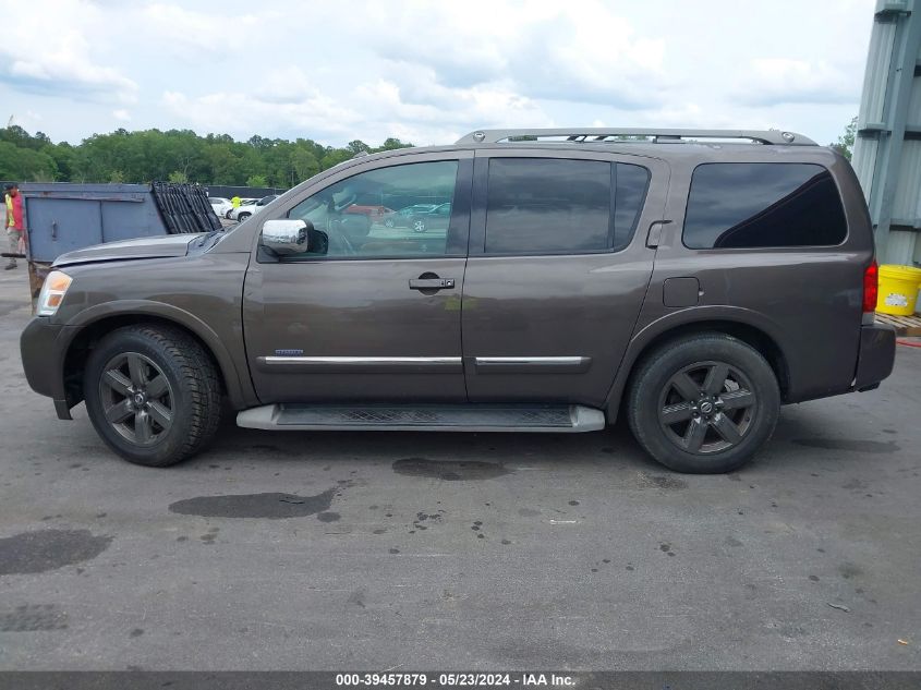 2014 Nissan Armada Platinum/Sl/Sv VIN: 5N1BA0NF3EN611813 Lot: 39457879