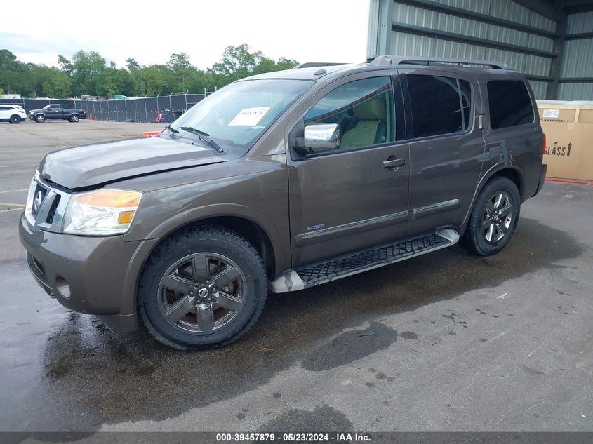 2014 Nissan Armada Platinum/Sl/Sv VIN: 5N1BA0NF3EN611813 Lot: 39457879