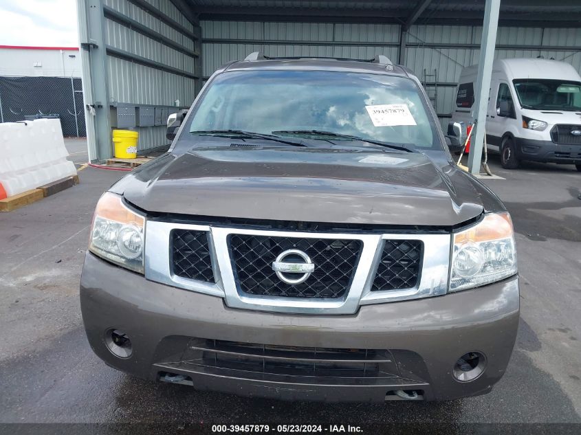 2014 Nissan Armada Platinum/Sl/Sv VIN: 5N1BA0NF3EN611813 Lot: 39457879