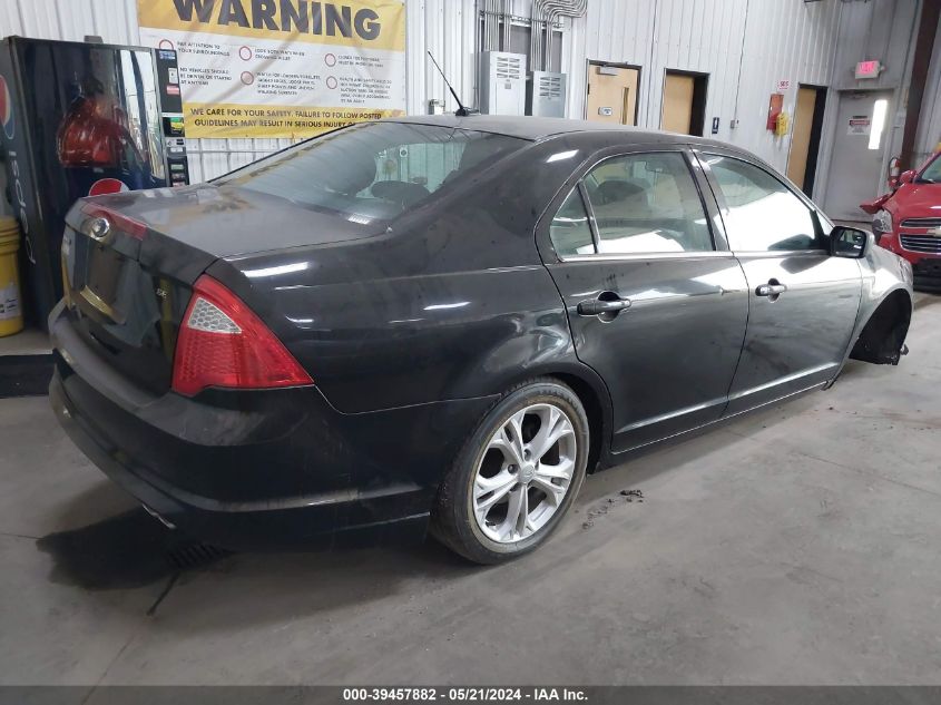 2012 Ford Fusion Se VIN: 3FAHP0HA0CR144380 Lot: 39457882