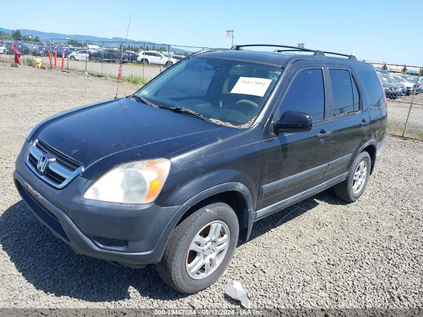 2002 Honda Cr-V Ex VIN: JHLRD78812C039859 Lot: 39457884