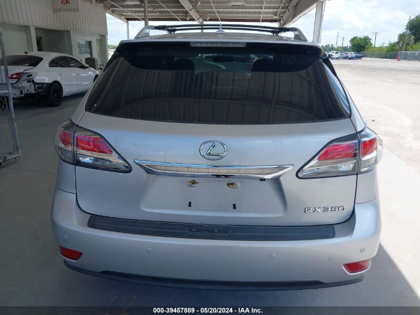2013 Lexus Rx 350 VIN: 2T2ZK1BAXDC103754 Lot: 39457889