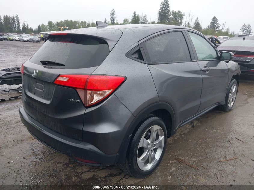 2017 Honda Hr-V Ex VIN: 3CZRU6H58HM714363 Lot: 39457904