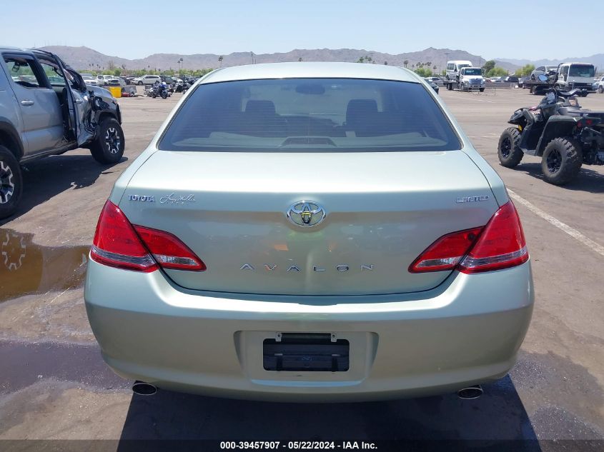 2007 Toyota Avalon Limited VIN: 4T1BK36B77U204516 Lot: 39457907