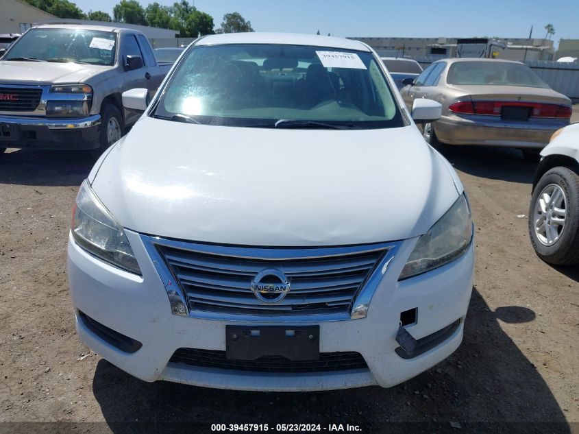 2015 Nissan Sentra S VIN: 3N1AB7AP0FY291670 Lot: 39457915