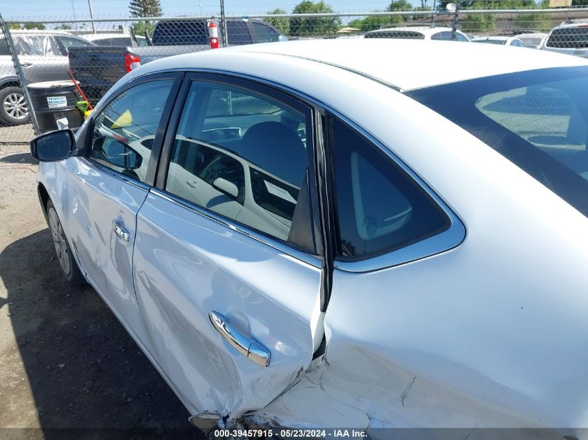 2015 Nissan Sentra S VIN: 3N1AB7AP0FY291670 Lot: 39457915