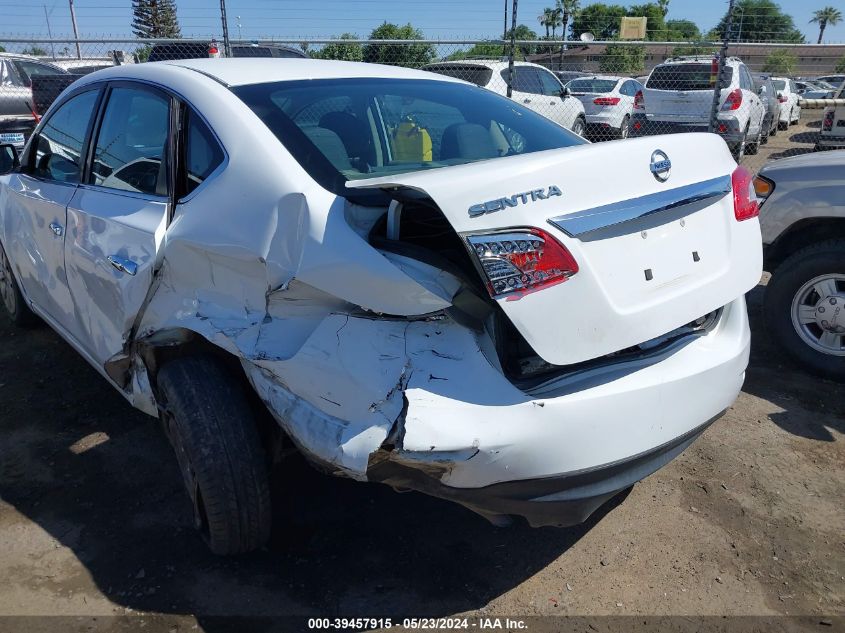 2015 Nissan Sentra S VIN: 3N1AB7AP0FY291670 Lot: 39457915