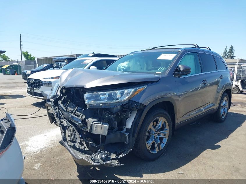 2018 Toyota Highlander Limited Platinum VIN: 5TDDZRFHXJS490552 Lot: 39457916