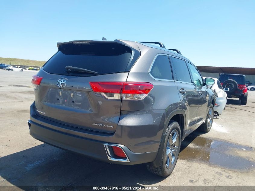 2018 Toyota Highlander Limited Platinum VIN: 5TDDZRFHXJS490552 Lot: 39457916