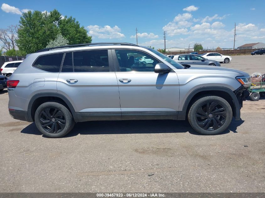 2022 Volkswagen Atlas 2.0T Se W/Technology VIN: 1V2KP2CA9NC557398 Lot: 39457923