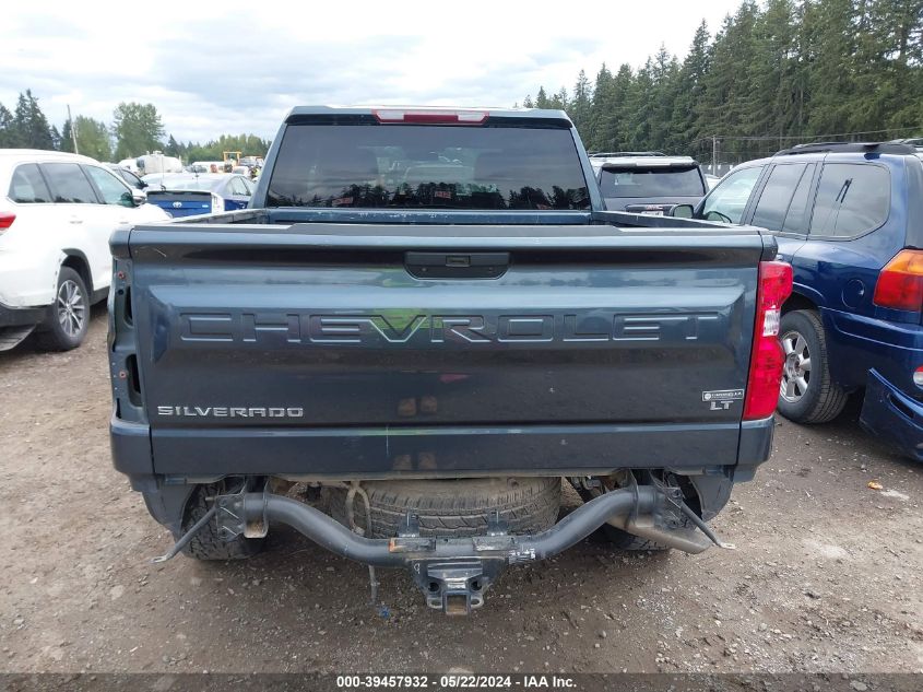 2019 Chevrolet Silverado 1500 Lt VIN: 3GCUYDEDXKG191647 Lot: 39457932