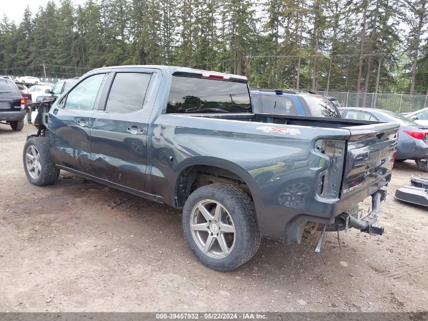 2019 Chevrolet Silverado 1500 Lt VIN: 3GCUYDEDXKG191647 Lot: 39457932