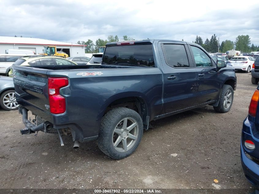 2019 Chevrolet Silverado 1500 Lt VIN: 3GCUYDEDXKG191647 Lot: 39457932