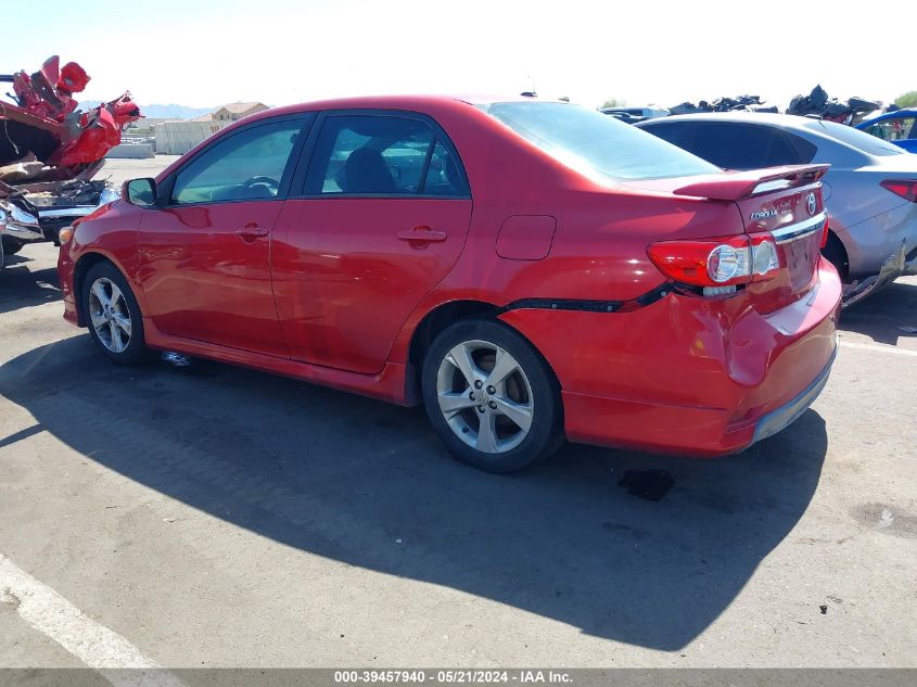 2012 Toyota Corolla S VIN: 5YFBU4EE7CP039803 Lot: 39457940