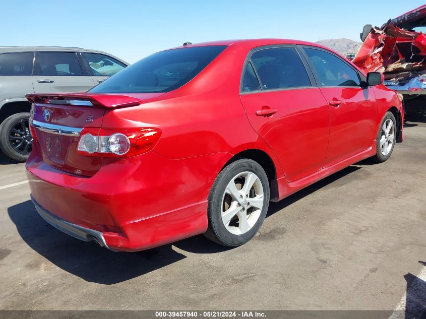 2012 Toyota Corolla S VIN: 5YFBU4EE7CP039803 Lot: 39457940