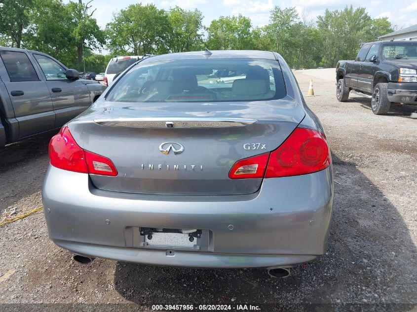 2013 Infiniti G37X VIN: JN1CV6AR4DM351266 Lot: 39457956