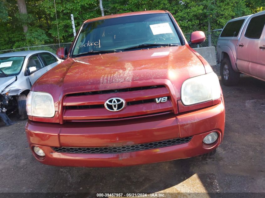 2006 Toyota Tundra Limited V8 VIN: 5TBDT48166S532137 Lot: 39457957