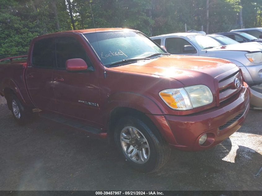 2006 Toyota Tundra Limited V8 VIN: 5TBDT48166S532137 Lot: 39457957