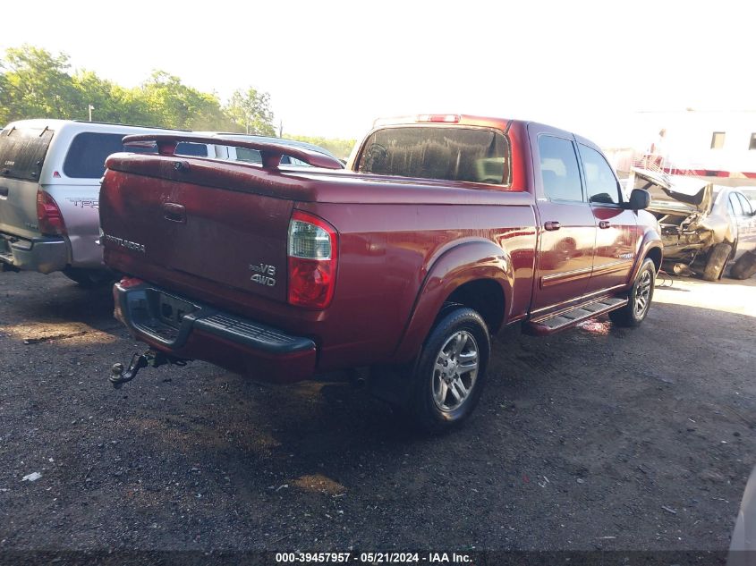 2006 Toyota Tundra Limited V8 VIN: 5TBDT48166S532137 Lot: 39457957