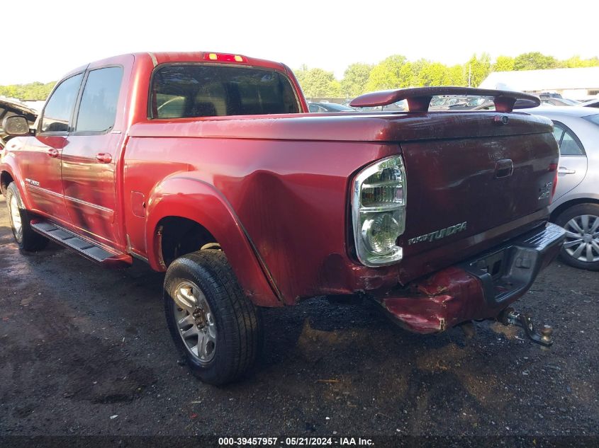 2006 Toyota Tundra Limited V8 VIN: 5TBDT48166S532137 Lot: 39457957