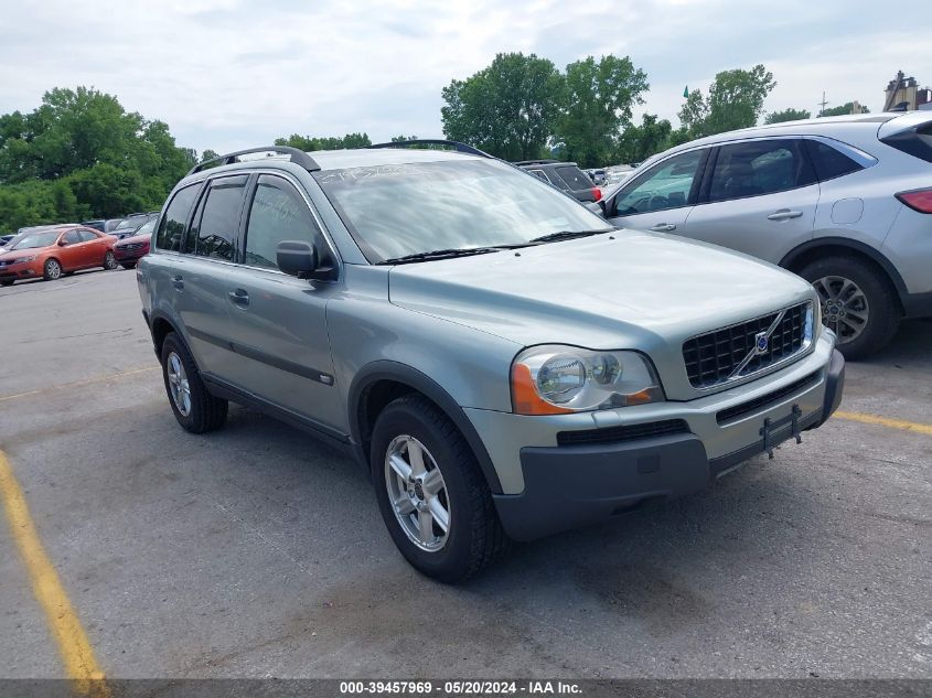 2003 Volvo Xc90 2.5L Turbo VIN: YV1CM59H231006088 Lot: 39457969