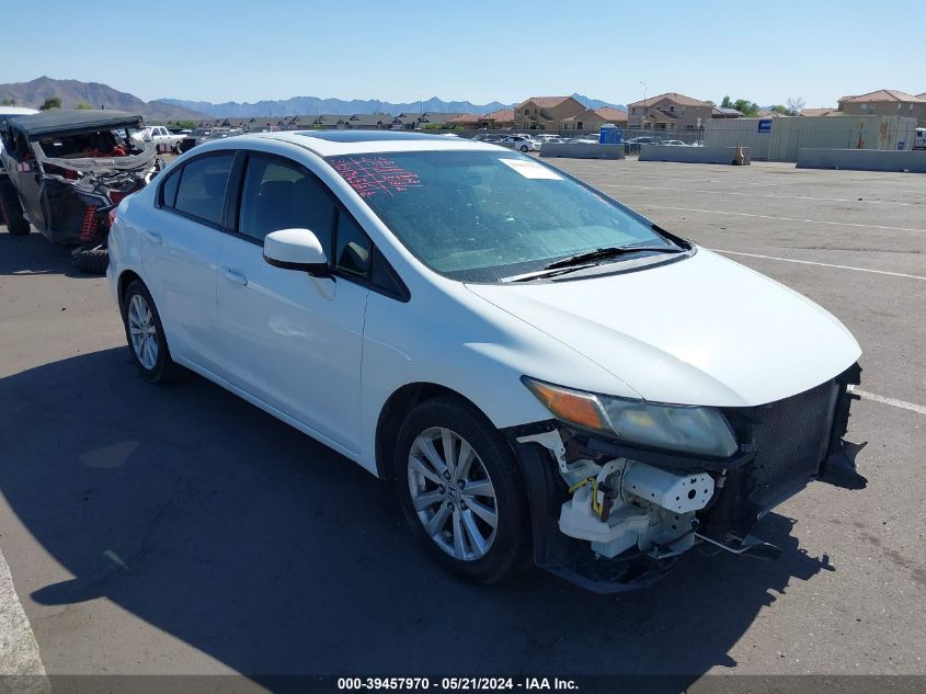 2012 Honda Civic Ex VIN: 2HGFB2F81CH301620 Lot: 39457970