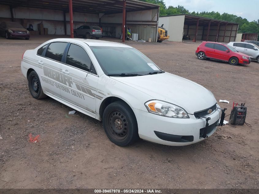 2014 Chevrolet Impala Limited Police VIN: 2G1WD5E3XE1155903 Lot: 39457978