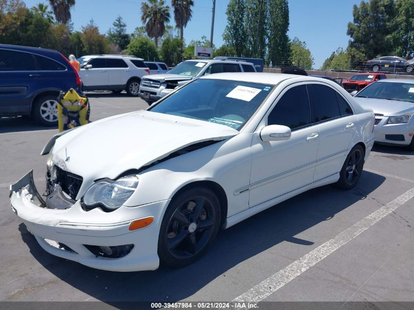 2006 Mercedes-Benz C 230 Sport VIN: WDBRF52H26F833471 Lot: 39457984