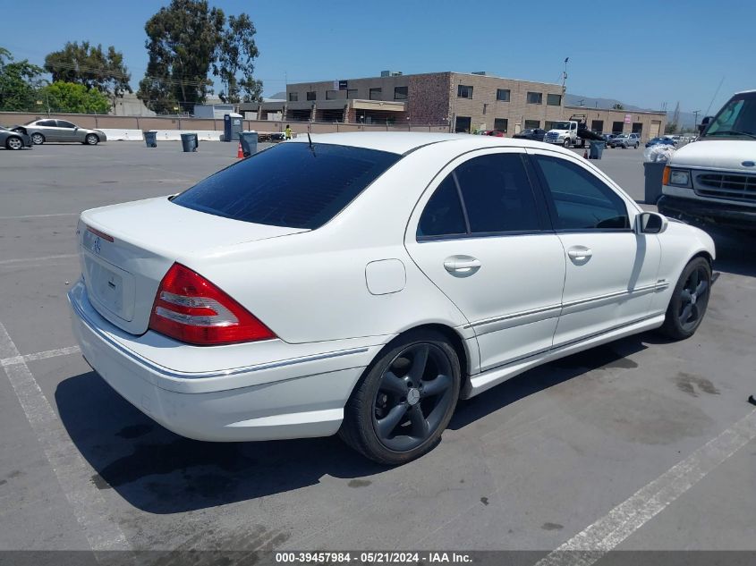 2006 Mercedes-Benz C 230 Sport VIN: WDBRF52H26F833471 Lot: 39457984