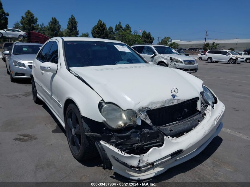 2006 Mercedes-Benz C 230 Sport VIN: WDBRF52H26F833471 Lot: 39457984