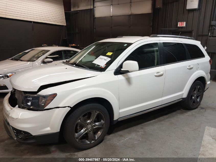 2016 Dodge Journey Crossroad Plus VIN: 3C4PDCGGXGT107772 Lot: 39457987