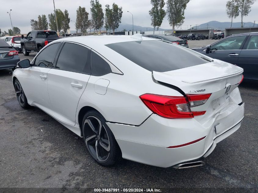 2020 Honda Accord Sport VIN: 1HGCV1F31LA131489 Lot: 39457991