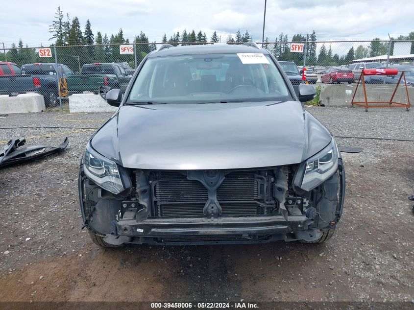 2012 Volkswagen Tiguan Sel VIN: WVGBV7AXXCW005802 Lot: 39458006