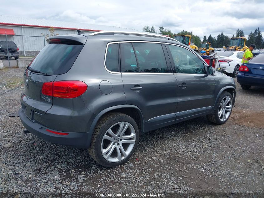 2012 Volkswagen Tiguan Sel VIN: WVGBV7AXXCW005802 Lot: 39458006