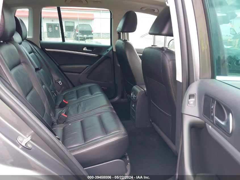 2012 Volkswagen Tiguan Sel VIN: WVGBV7AXXCW005802 Lot: 39458006