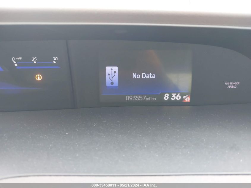 2012 Honda Civic Lx VIN: 19XFB2F53CE391790 Lot: 39458011