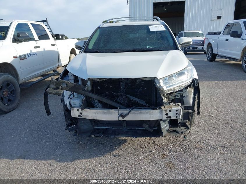 2017 Toyota Highlander Xle VIN: 5TDJZRFH3HS513473 Lot: 39458012