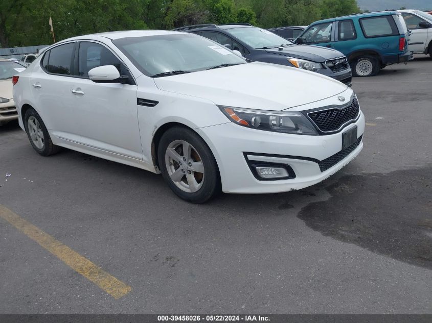 2014 Kia Optima Lx VIN: KNAGM4A77E5476212 Lot: 39458026