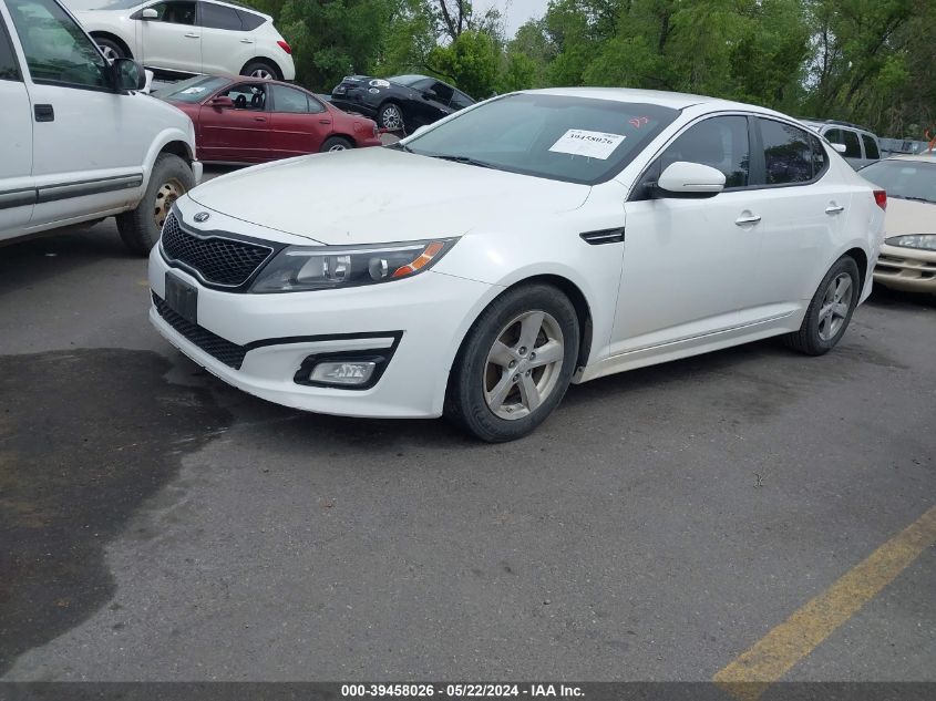 2014 Kia Optima Lx VIN: KNAGM4A77E5476212 Lot: 39458026