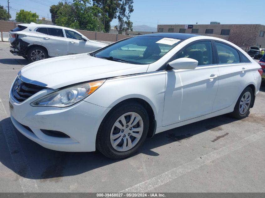 2012 Hyundai Sonata Gls VIN: 5NPEB4AC8CH395195 Lot: 39458027